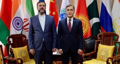 Secretary-General of the Shanghai Cooperation Organization meets with Iranian Vice Foreign Minister